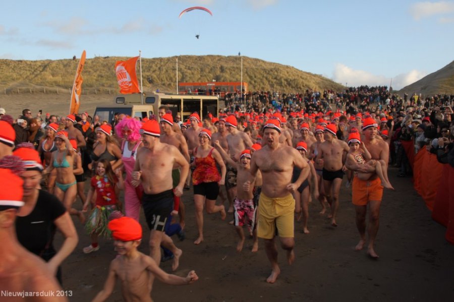 Nieuwjaarsduik 2 Nederzand(T) Noordwijk